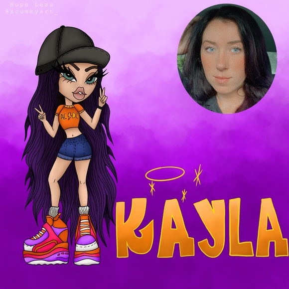 Custom Bratz portrait!💖 - Picture 2 of 4